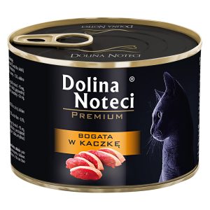 12x185g, Dolina Noteci Premium, ankkapitoinen kissan märkäruoka