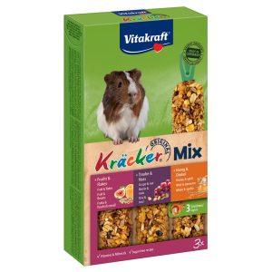 Cavy Kräcker Trio-Mix 3x hunaja/viinirypäle/hedelmät Vitakraft