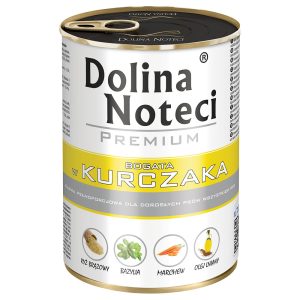 24x400g Dolina Noteci Premium, kanaa, koiran märkäruoka