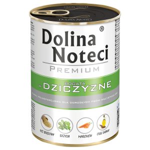 48x400g Dolina Noteci Premium riista koiran märkäruoka