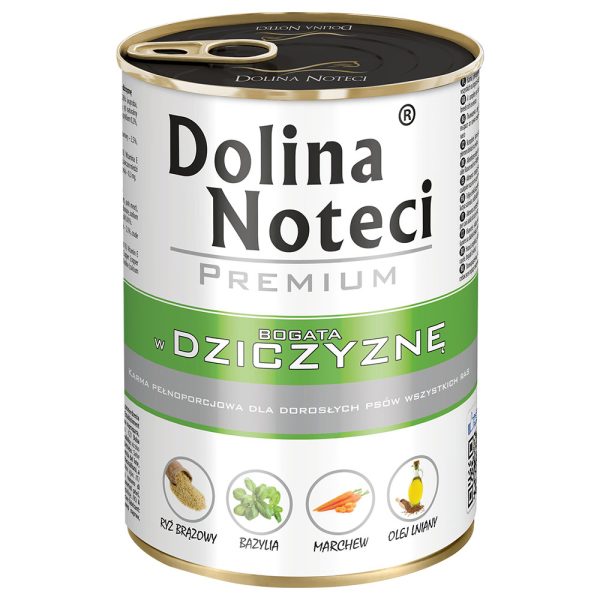 48x400g Dolina Noteci Premium riista koiran märkäruoka