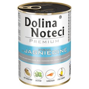 48x400g Dolina Noteci Premium, lammas, koiran märkäruoka