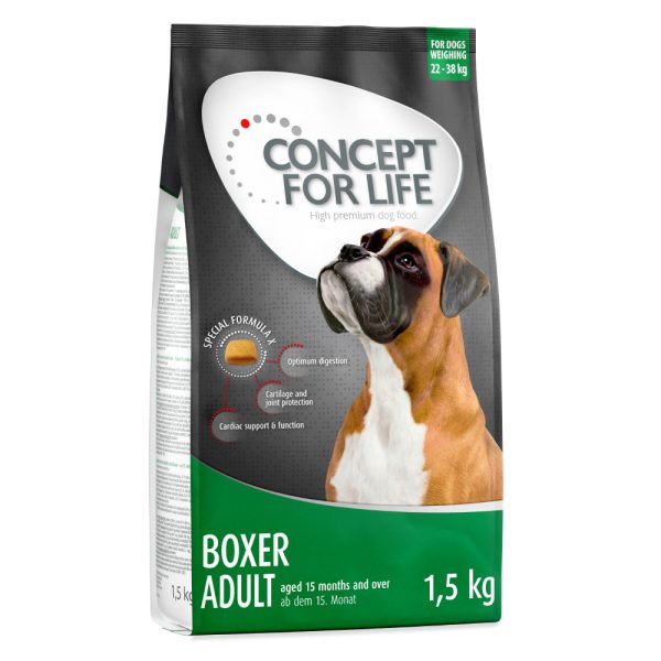 1,5 kg Boxer Adult Concept for Life koiranruoka