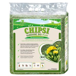 Chipsi Sunshine Bio Plus vuoriniittyheinä luomuvoikukka 3x600g