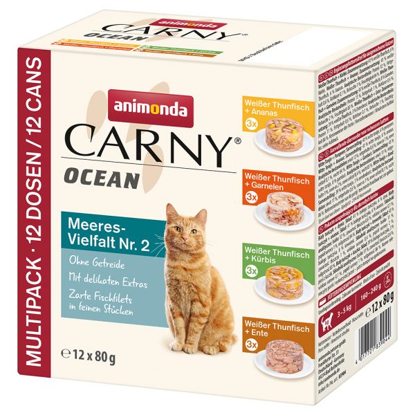 12x80g Ocean Ocean mix II Animonda Carny Kissanruoka