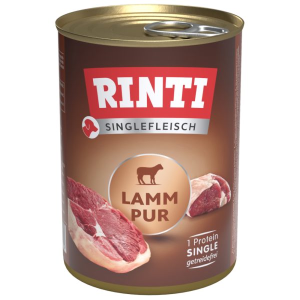 RINTI Single Protein lammas koiranruoka