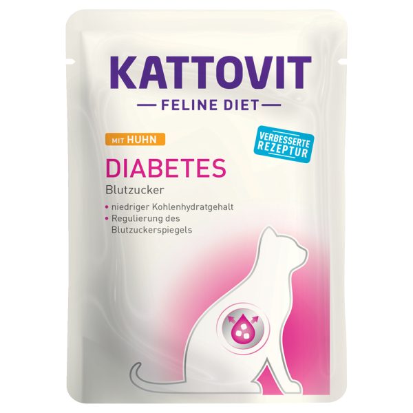 24x85g Feline Diabetes / Weight kana Kattovit kissanruoka