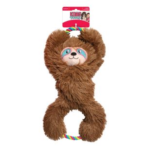 KONG Tuggz Sloth, pituus 42cm, ruskea