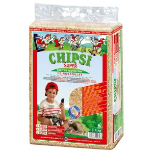 2x3,4kg Super lemmikinkuivike Chipsi pieneläimille