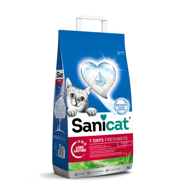 4x4l Sanicat 7 Days Aloe Vera kissanhiekka