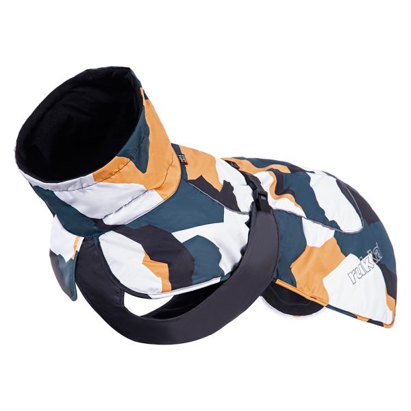 Rukka® Stormy -koirantakki maastokuvio n.38cm selänpituus (koko 35) koira