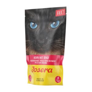 16x70g Filet kana & nauta Josera kissan märkäruoka