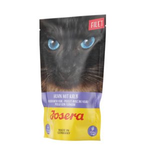 16x70g Filet kana & vasikka Josera kissan märkäruoka