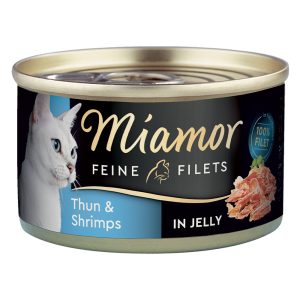 100g Fine Filets tonnikala & katkaravut hyytelössä Miamor kissanruoka