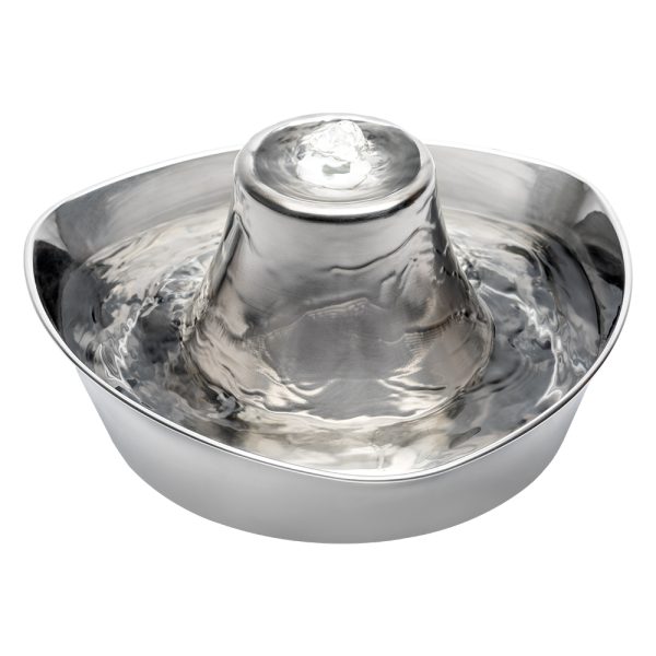 PetSafe® Seaside vesiautomaatti ruostumattomasta teräksestä 1,8 litraa