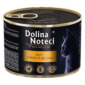12x185g, Dolina Noteci Premium, kanan rintafilee, kissan märkäruoka