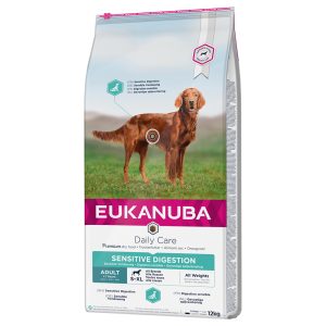 12 kg Daily Care Adult Sensitive Digestion Eukanuba koiran kuivaruoka
