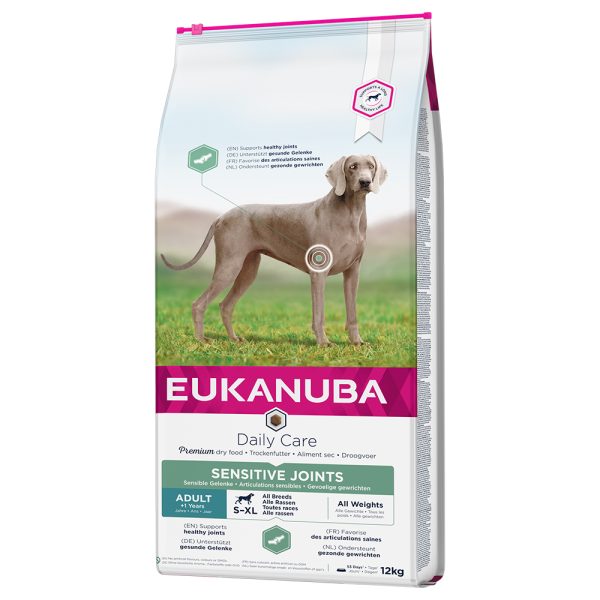 12 kg Adult Sensitive Joints Eukanuba Daily Care koiran kuivaruoka