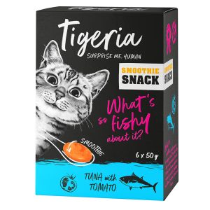 24x50g Smoothie Snack tonnikala & tomaatti Tigeria-kissanherkut