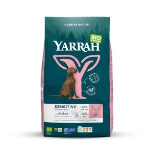 10kg Sensitive luomukana & luomuriisi Yarrah koitanruoka