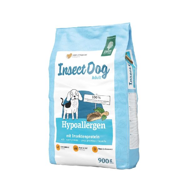 900g InsectDog hypoallergeeninen Green Petfood