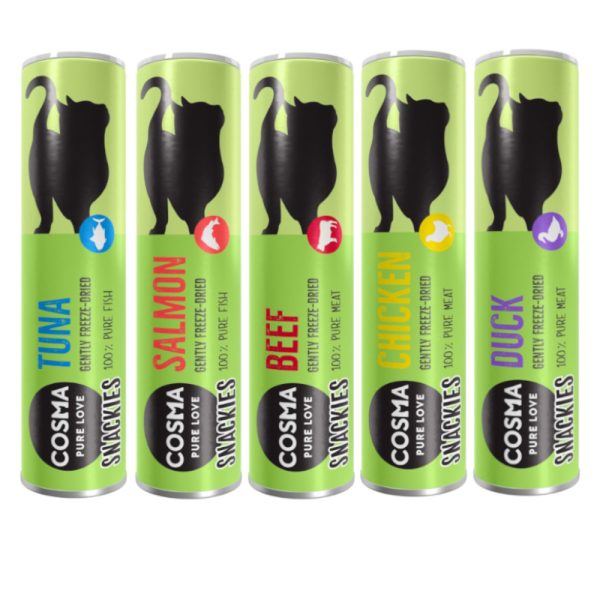 76g Cosma Snackies 5 makua kissanherkut
