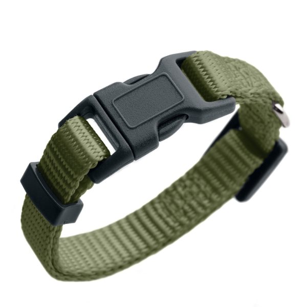 HUNTER London kaulapanta, oliivinvihreä Vario Basic S: 24-36cm kaulanympärys, L 10mm koira