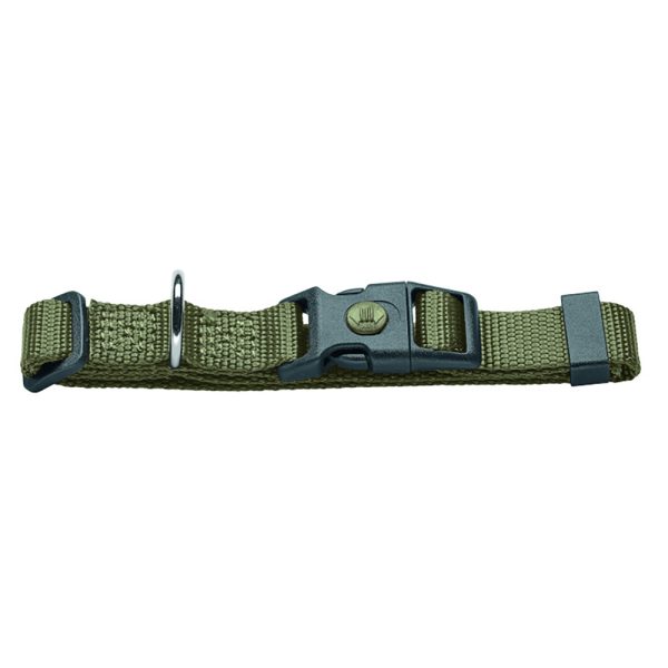 HUNTER London kaulapanta, oliivinvihreä Vario Basic M: 30-46cm kaulanympärys, L 15mm koira