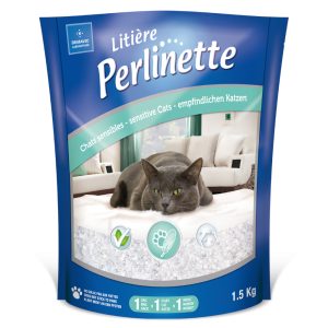 1.5kg Litière Perlinette Sensitive kissan kuivike