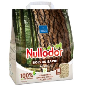 10l Nullodor kissan kuivike Bois De Sapin Cat Kissa