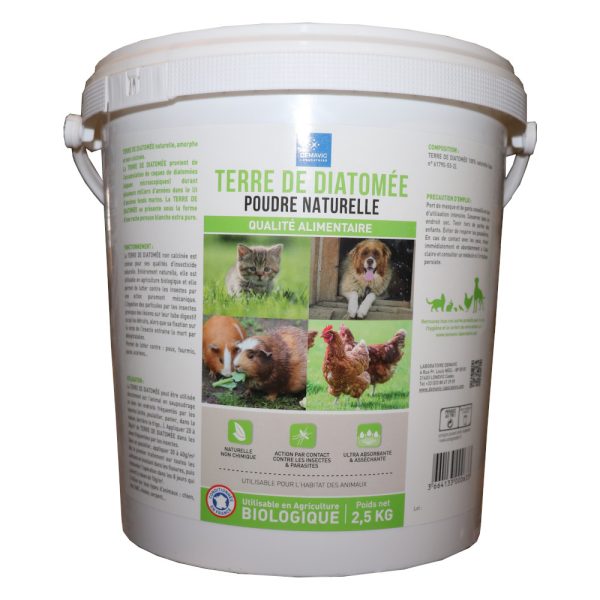 2,5 kg Demavic Diatomaceous Earth kissan kuivike