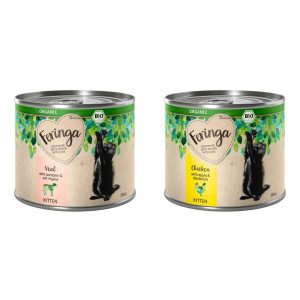 12x200g Organic Kitten sekoitus (2 makua) Feringa kissanruoka