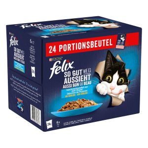 24x85g As Good As It Looks turska, lohi, tonnikala, kampela Latz kissanruoka