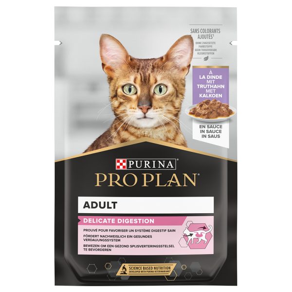 12x85g Delicate kalkkuna Pro Plan Kissanruoka