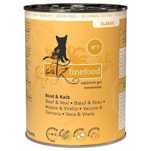 6x400g nauta & vasikka catz finefood kissan märkäruoka