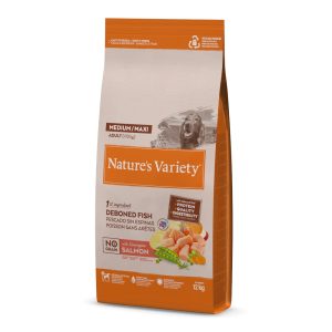 2x12kg Original No Grain Medium/Maxi Adult lohi Nature's Variety koira