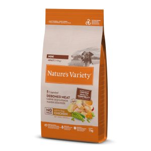 2x7kg Selected Mini Adult vapaana kasvanut kana Nature's Variety koira