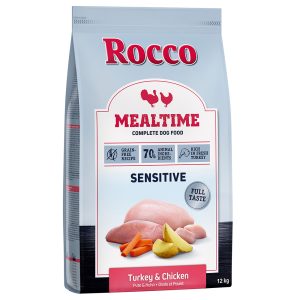 12kg Mealtime Sensitive kalkkuna & kana Rocco-koiranruoka