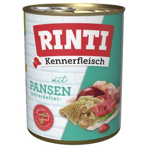 1 x 800g vatsalaukku RINTI koiran märkäruoka