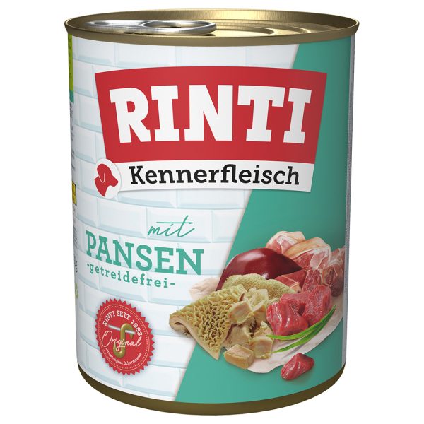 1 x 800g vatsalaukku RINTI koiran märkäruoka