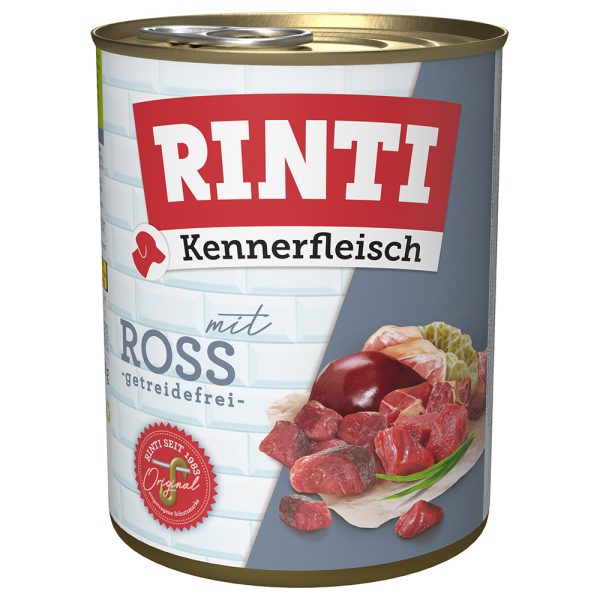 1 x 800g hevonen RINTI koiran märkäruoka