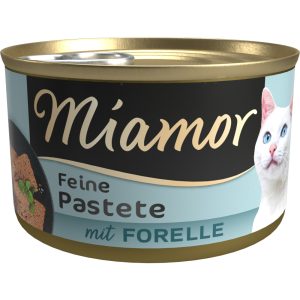 12x85g Paté taimen Miamor kissan märkäruoka