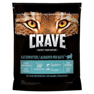 750g Adult Salmon & White Fish Crave Kissanruoka