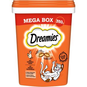 4x350g Dreamies Mega Tub kana