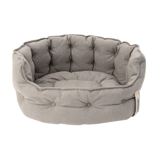 Cozy ecoLIFE -koiranpeti, harmaa P 64 x L 60 x K 30 cm