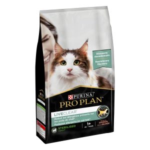 1,4kg Pro Plan LiveClear Sterilised Adult Salmon Purina kissanruoka