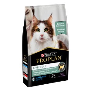 2,8kg Pro Plan LiveClear Sterilised Adult 7+ Turkey Purina kissanruoka
