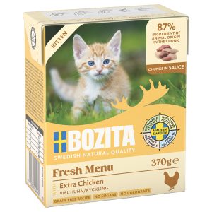 6x370g Chunks in Gravy kana Bozita kissanruoka
