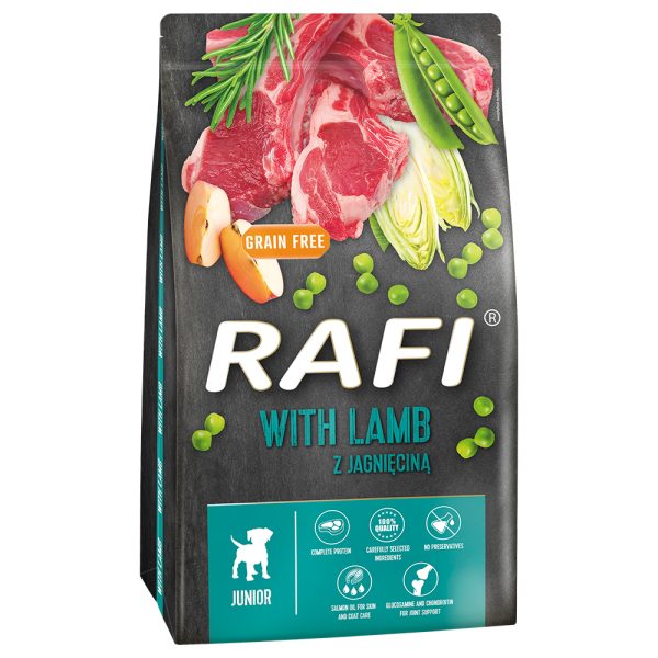 10kg Rafi Junior, karitsanlihaa, koiran kuivamuonaa