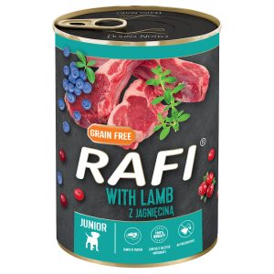 24x400g Rafi Junior Pastete, karitsanlihaa, koiran märkäruoka